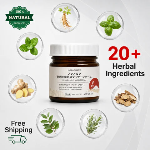 JapaaniBalm Herbal Massage Balm for Joint & Muscle Comfort – BUY 1 GET 1 FREE